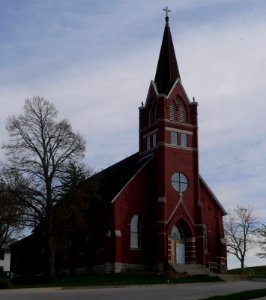 Weston, Nebraska St. John Nepomucene from NW