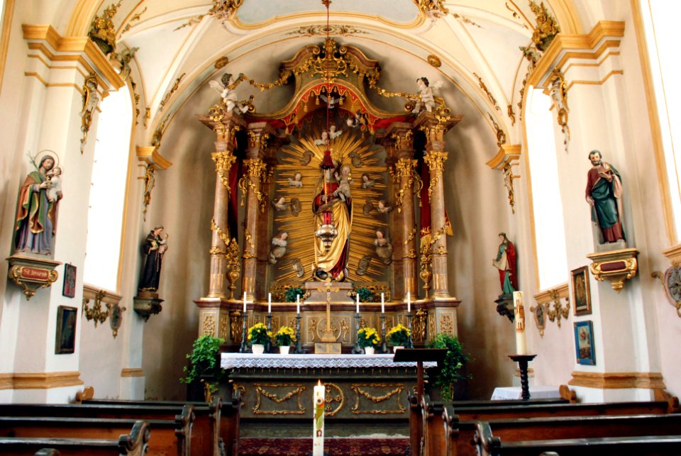 Weyarn Kapelle Maria Hilf Innen