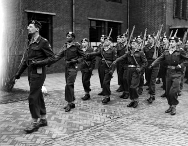 Wezep parade en uitreiking onderscheidingen Korea, Bestanddeelnr 904-9629