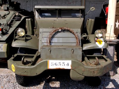 White M3A1 Scout Car