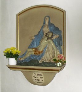 Wewer-Pietà in der Kirche