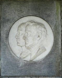 White Memorial Fountain relief - Weatogue, Connecticut - DSC09340