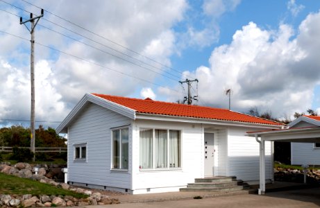 White house in south Kolleröd