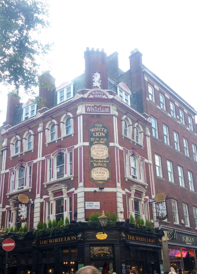 White Lion Covent Garden, 1 May 2017
