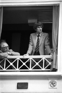 Wethouder Wolffensperger van gemeentebedrijven, herhuisvesting en omroep van Ams, Bestanddeelnr 931-0132