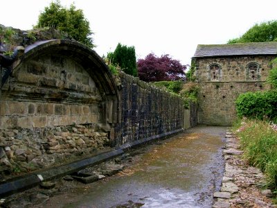 Whalley Abbey, the cloisters photo