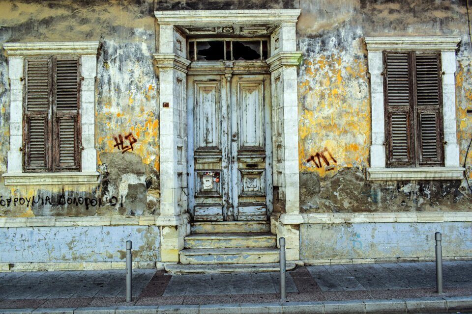 Vintage exterior street photo