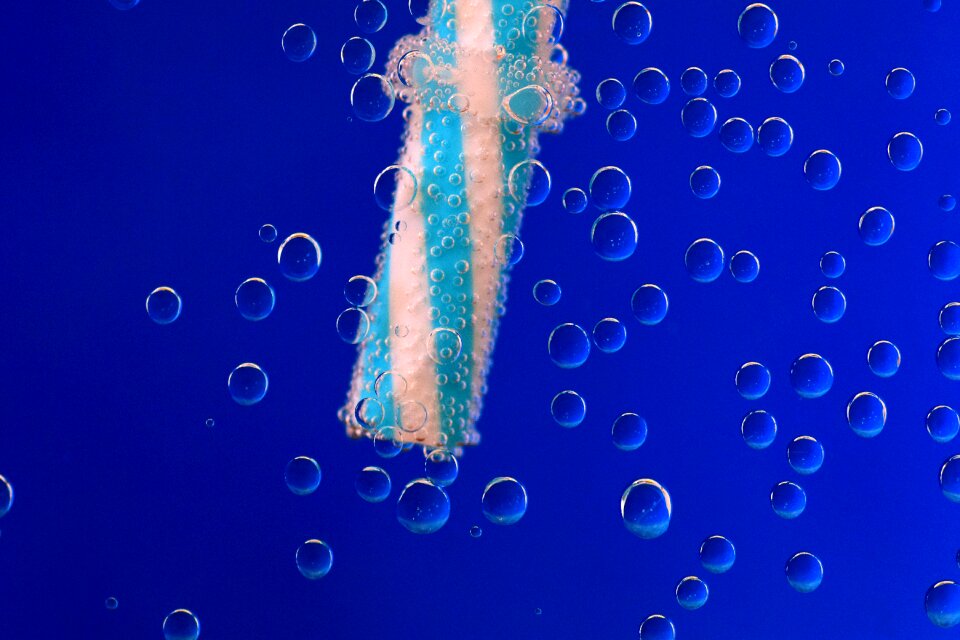 Plastic tubes straws colorful