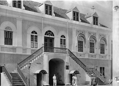 West-Indië. De residentie van de gouverneur in Fort Amsterdam op Curaçao, Bestanddeelnr 935-1529
