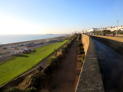 Westward view across Duke's Mound, Kemp Town, Brighton (December 2016) (1)