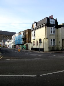 Westward View along Oxford Street, Brighton (November 2015)