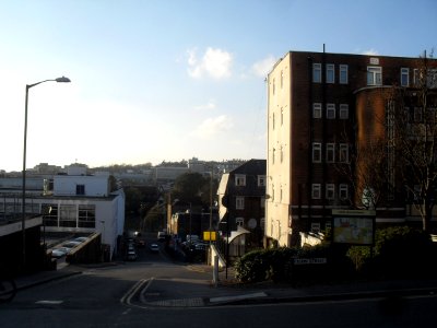 Westward view along Kingswood Street, Carlton Hill, Brighton (October 2011)