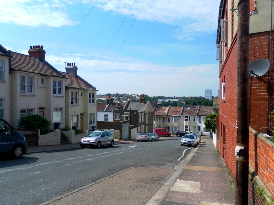 Westward view along Ladysmith Road, Brighton (August 2013) (3)