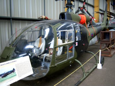 Westland Gazelle G-BAGJ, NELSAM, 27 June 2015