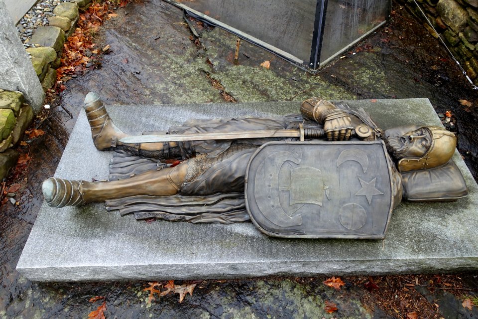 Westford Knight Statue - Westford, Massachusetts - DSC09069