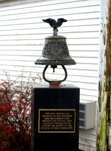 Westford Fire Department Bell Memorial - Westford, Massachusetts - DSC09038