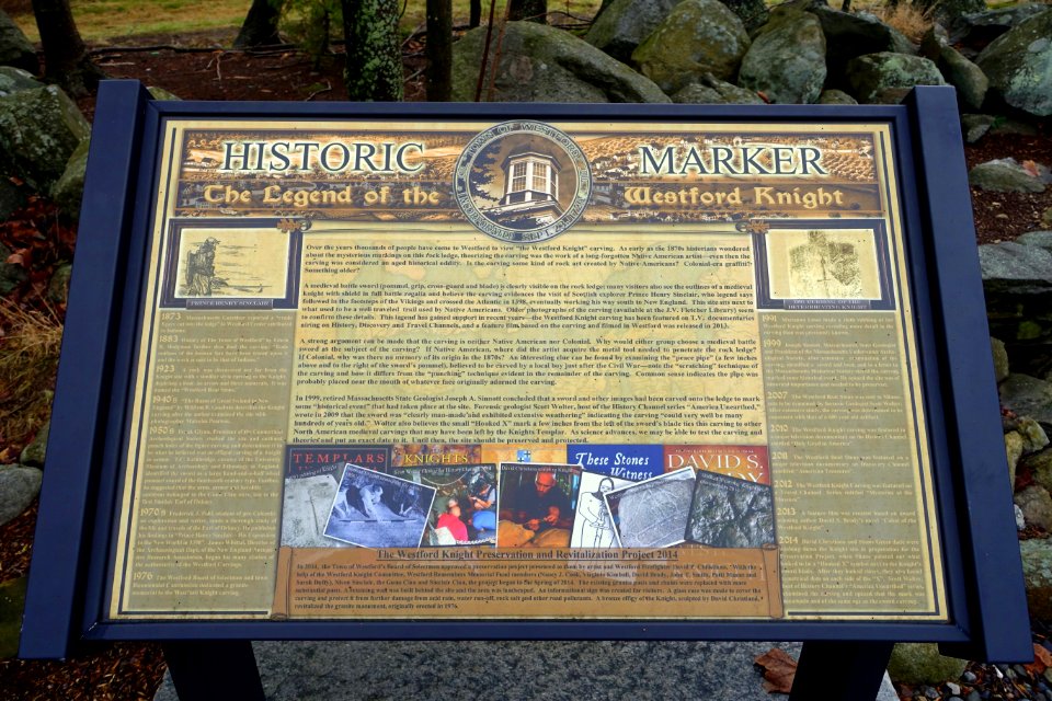 Westford Knight Sign - Westford, Massachusetts - DSC09076