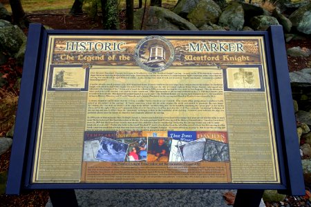 Westford Knight Sign - Westford, Massachusetts - DSC09076