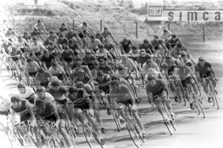 Wielerkampioenschappen te Zandvoort, de Amateurs op weg, Bestanddeelnr 919-4303