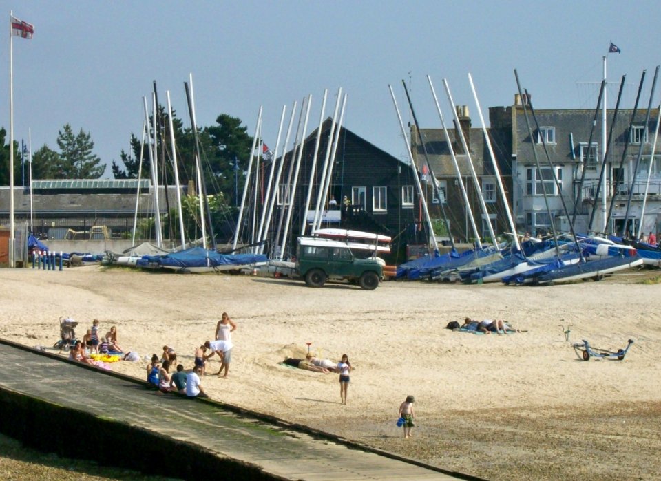 Whitstable, the beach