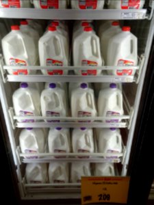 Whole milk and 2% prices at $2.09 gallon Wegmans 2018