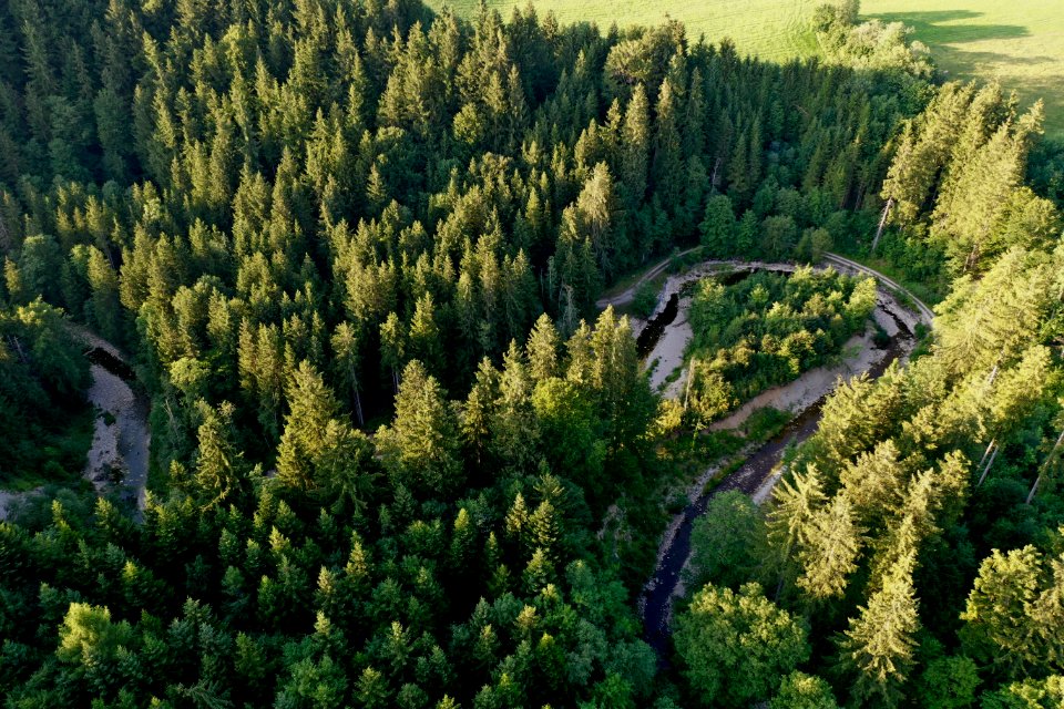 Wielenbachschleife luftbild
