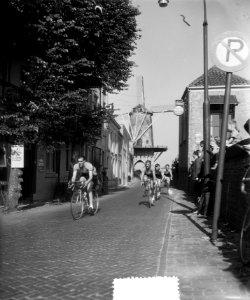 Wielerclubkampioenschap van Nederland in Wijk bij Duurstede. Ploeg wielerverenig, Bestanddeelnr 907-3397 photo