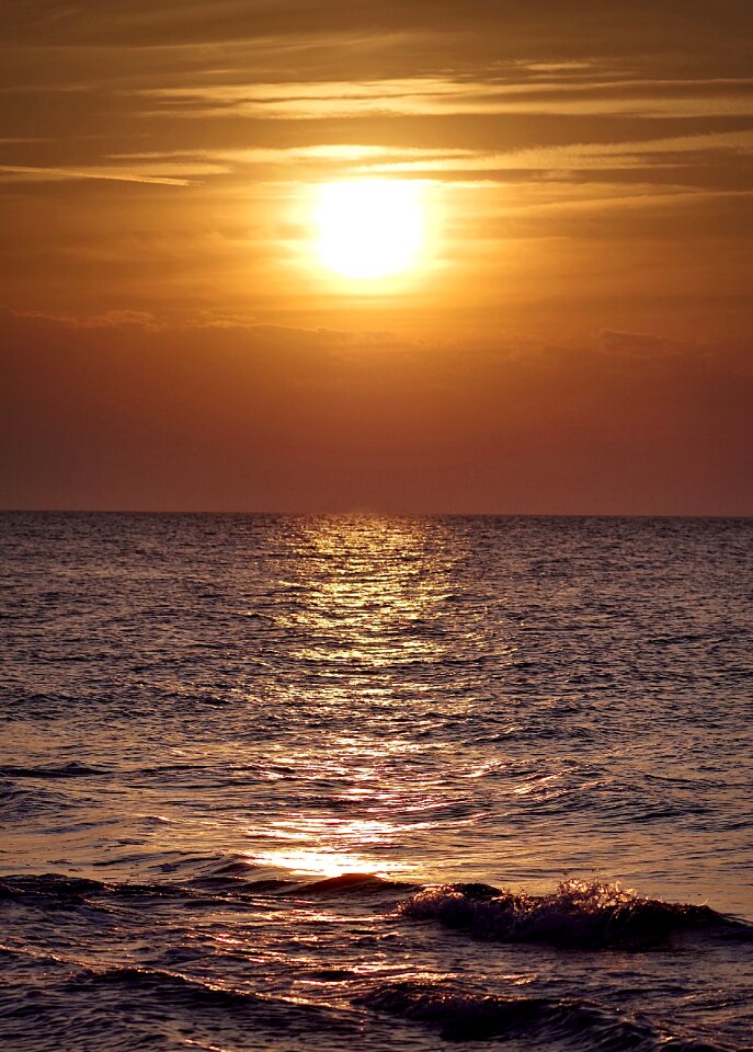 The sun beach west