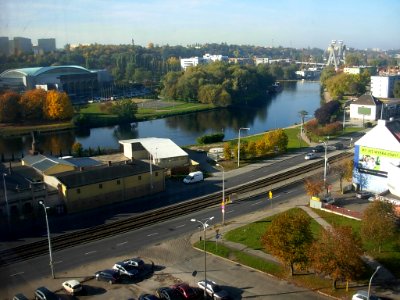 Widok z biurowca ul Jagiellońska Bydg e