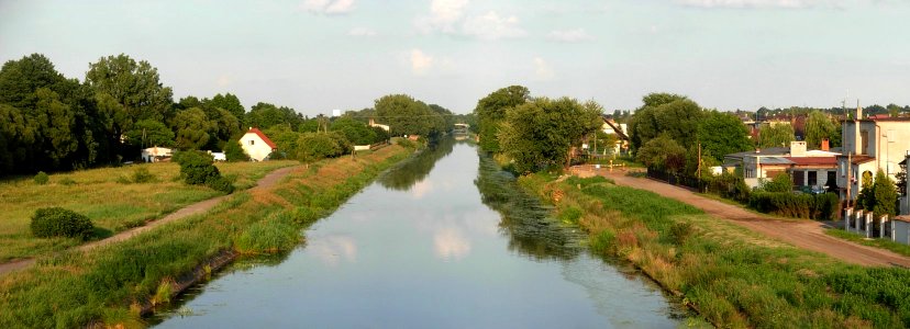 Widok z kładki nad Kanałem Bydgoskim 1