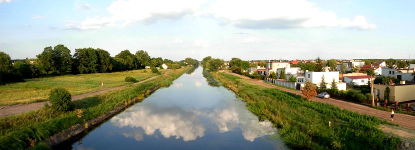 Widok z kładki nad Kanałem Bydgoskim 2