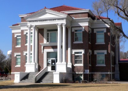 Wichita County, Kansas courthouse from NE 2 photo