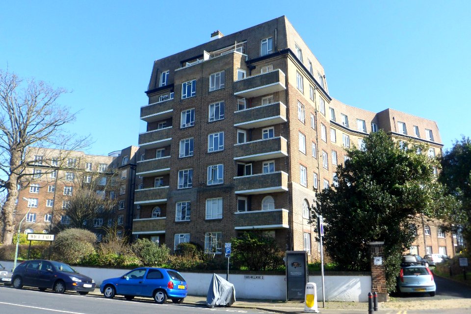 Wick Hall Flats, Lansdowne Road, Hove (March 2014) (2)
