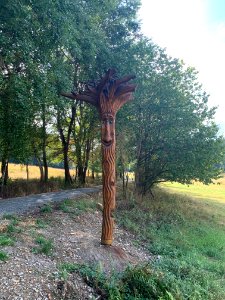 Wichtel-Wanderweg Schmitten, Station oberhalb Dorfweil