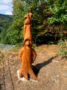 Wichtel-Wanderweg Schmitten, Station Wiegerfelsen