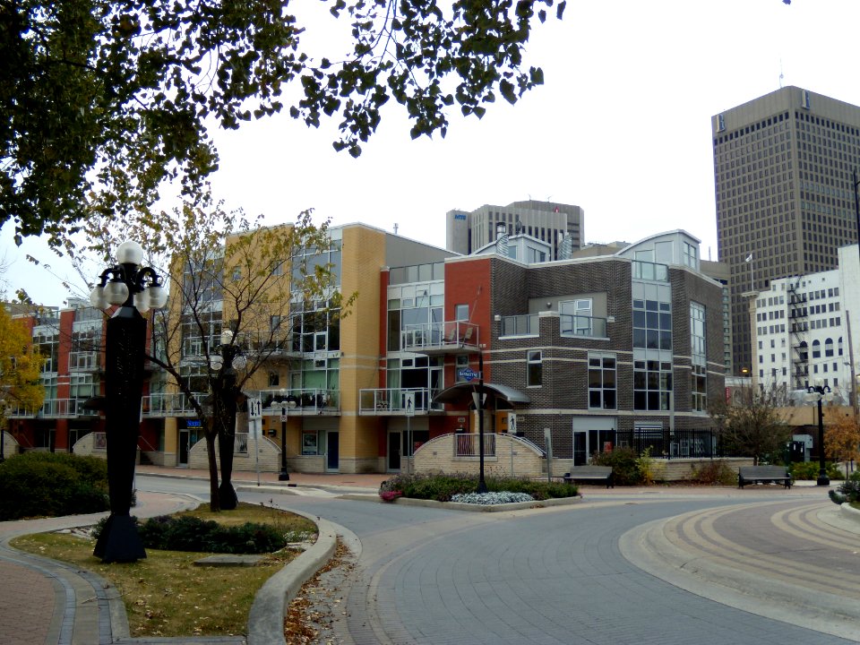 Winnipeg's Waterfront district condominiums