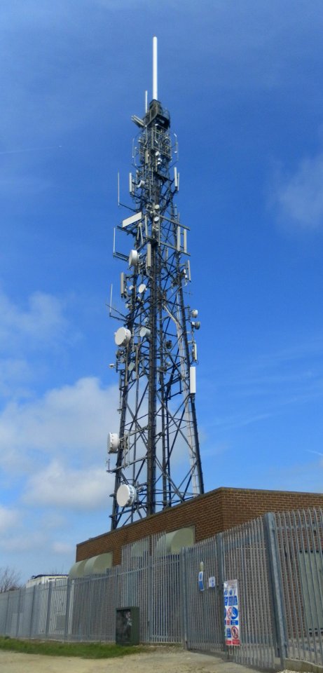 Whitehawk Hill Transmitting Station (April 2013)