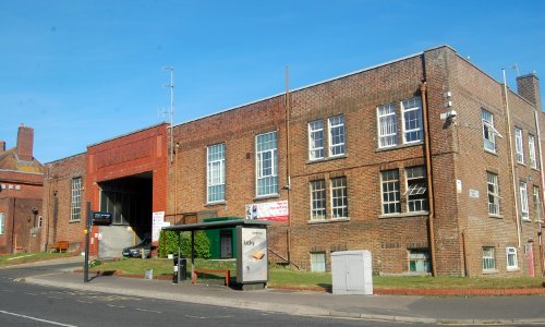 Whitehawk Bus Garage, Whitehawk Road, Whitehawk (September 2019) (2)