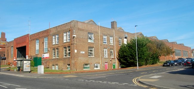 Whitehawk Bus Garage, Whitehawk Road, Whitehawk (September 2019) (1)