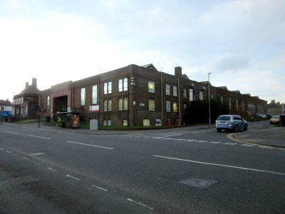 Whitehawk Bus Garage, Whitehawk Road, Whitehawk (December 2016)