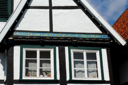 Wiedenbrück - Lange Straße 71 - Inschriften - 2