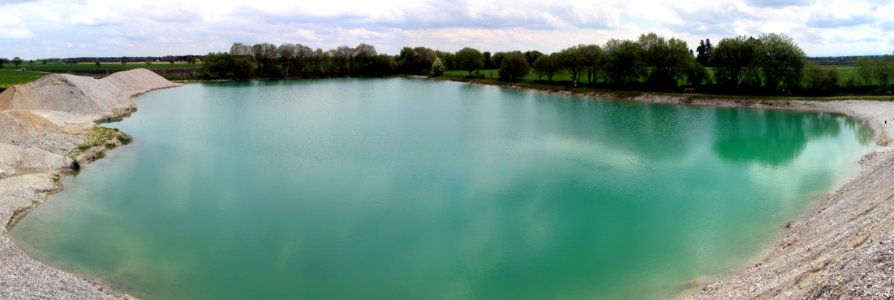 Wiedergeltingen Baggersee Pano