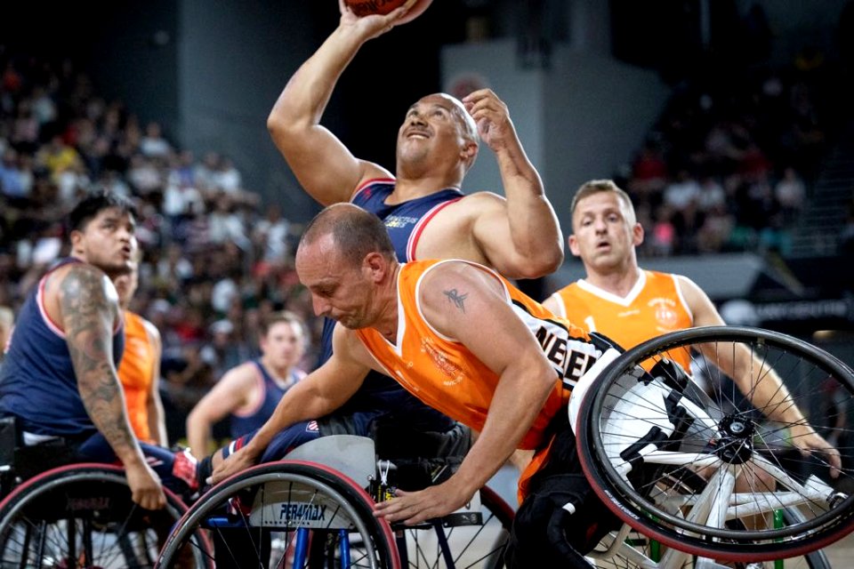 Wheelchair basketball final 2018 Invictus Games-2