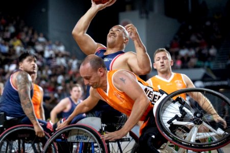Wheelchair basketball final 2018 Invictus Games-2