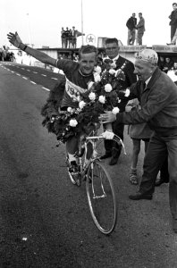 Wielrennen te Zandvoort, Evert Dolman, Bestanddeelnr 917-9947