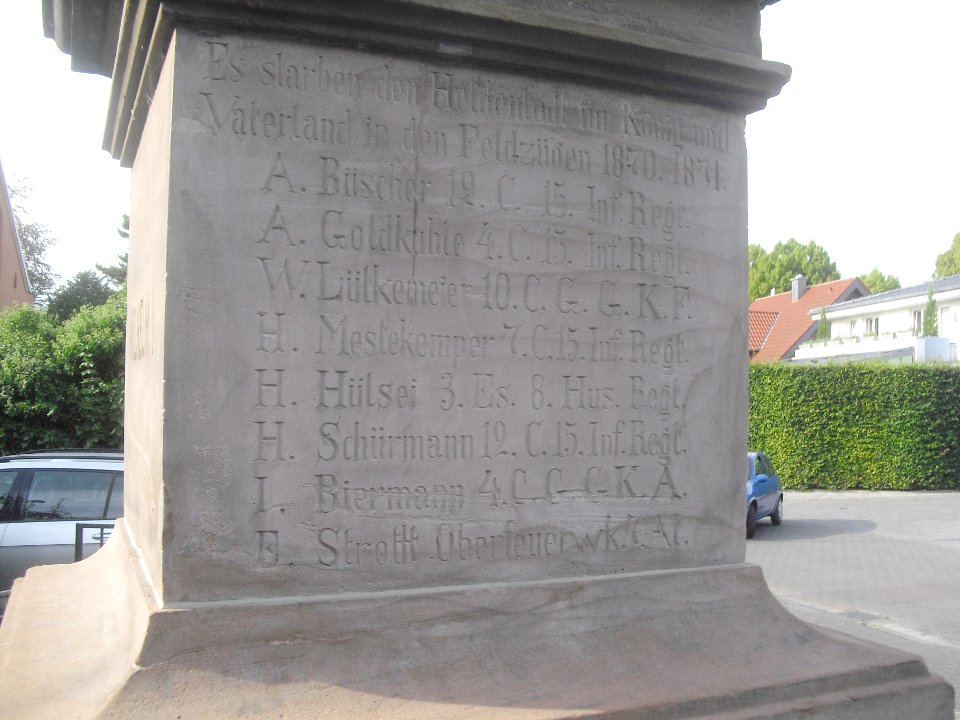 Wiedenbrück - Kaiser-Wilhelm-Denkmal (2)