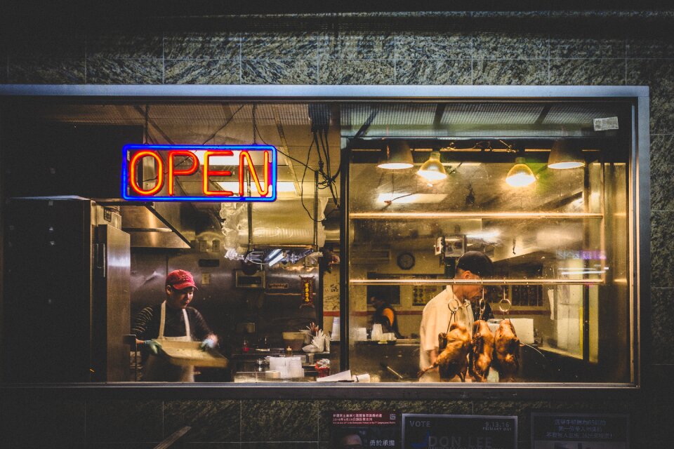 Restaurant people men