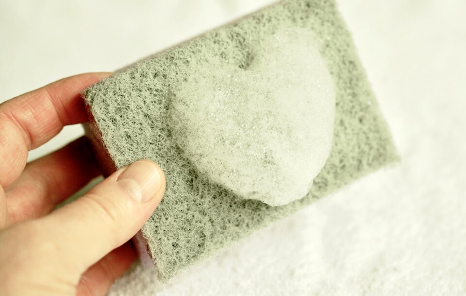 Rinse foam cleanliness