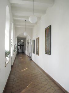 Wiedenbrück - Franziskanerkloster - Gang zum Refektorium