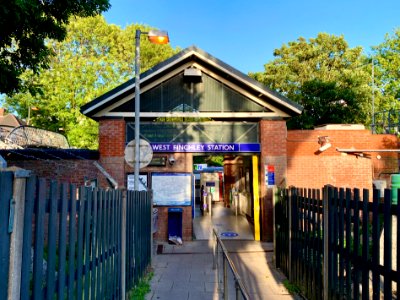 West Finchley station 2020